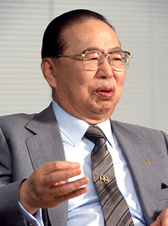 日本マクドナルドの創業者、藤田田。