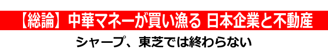 【総論】中華マネーが買い漁る日本企業と不動産｜月刊BOSSｘWizBiz